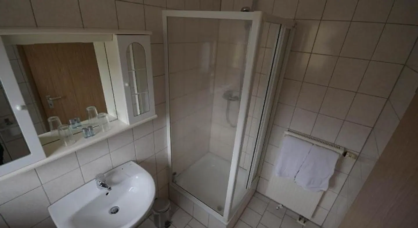 Hotel-Restaurant Forellenzucht Badezimmer