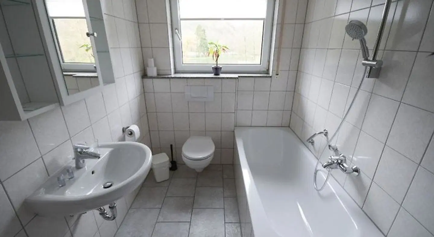 Hotel-Restaurant Forellenzucht Badezimmer