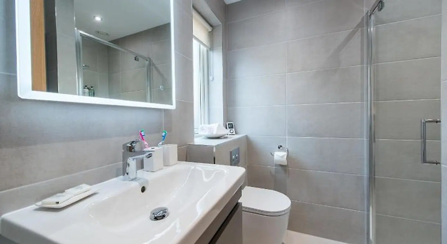 Dalriada Luxury Lodges Badezimmer