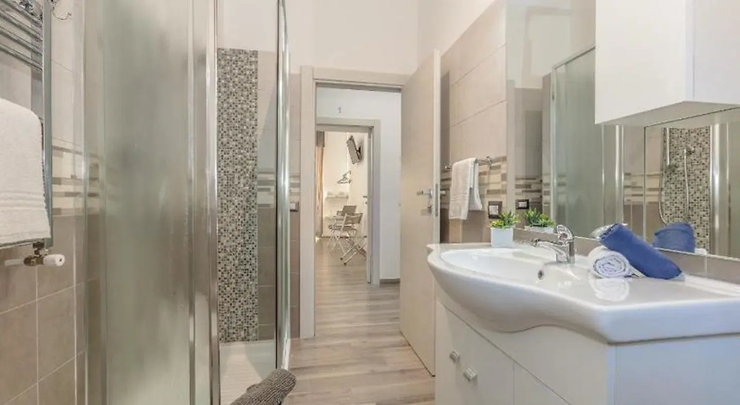 Scirocco Rooms Badezimmer