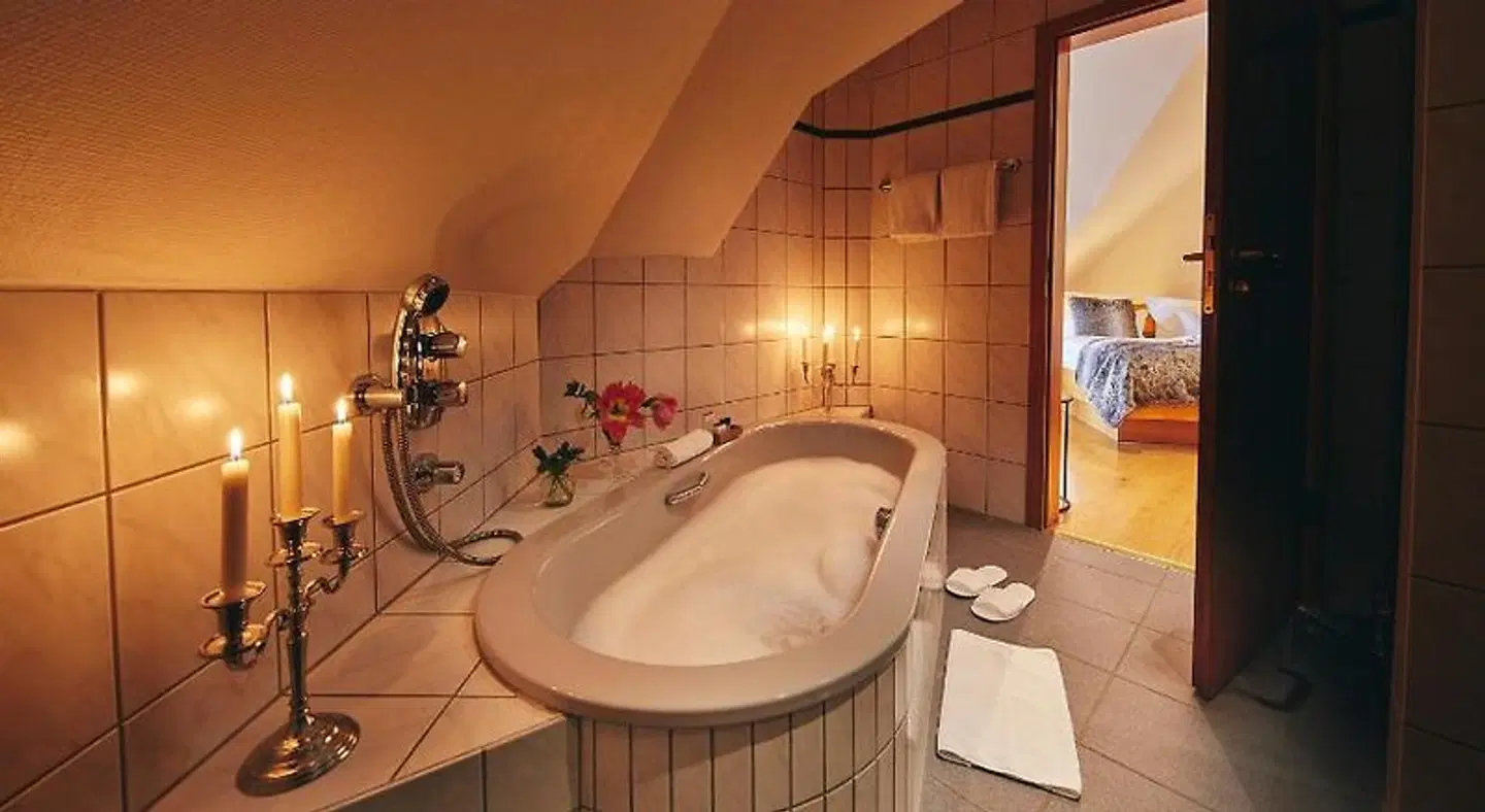 Hotel Liebesglück Badezimmer