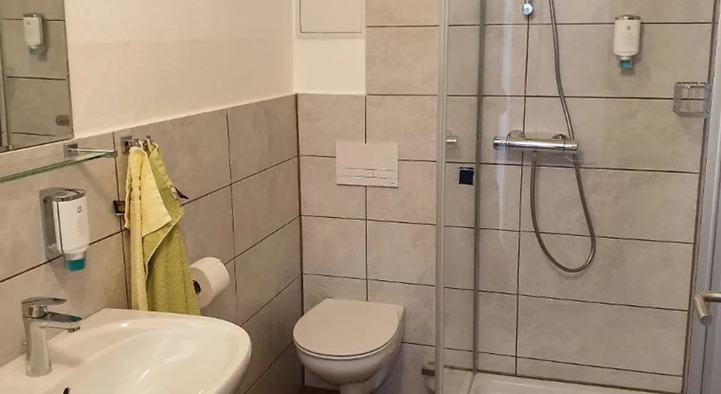 Spreeblick Apartments Badezimmer