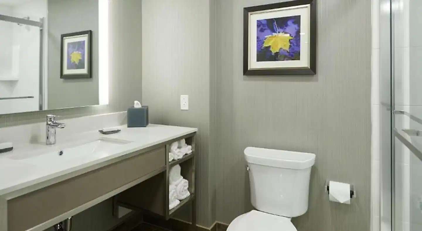Hilton Garden Inn St. John's Newfoundland Badezimmer
