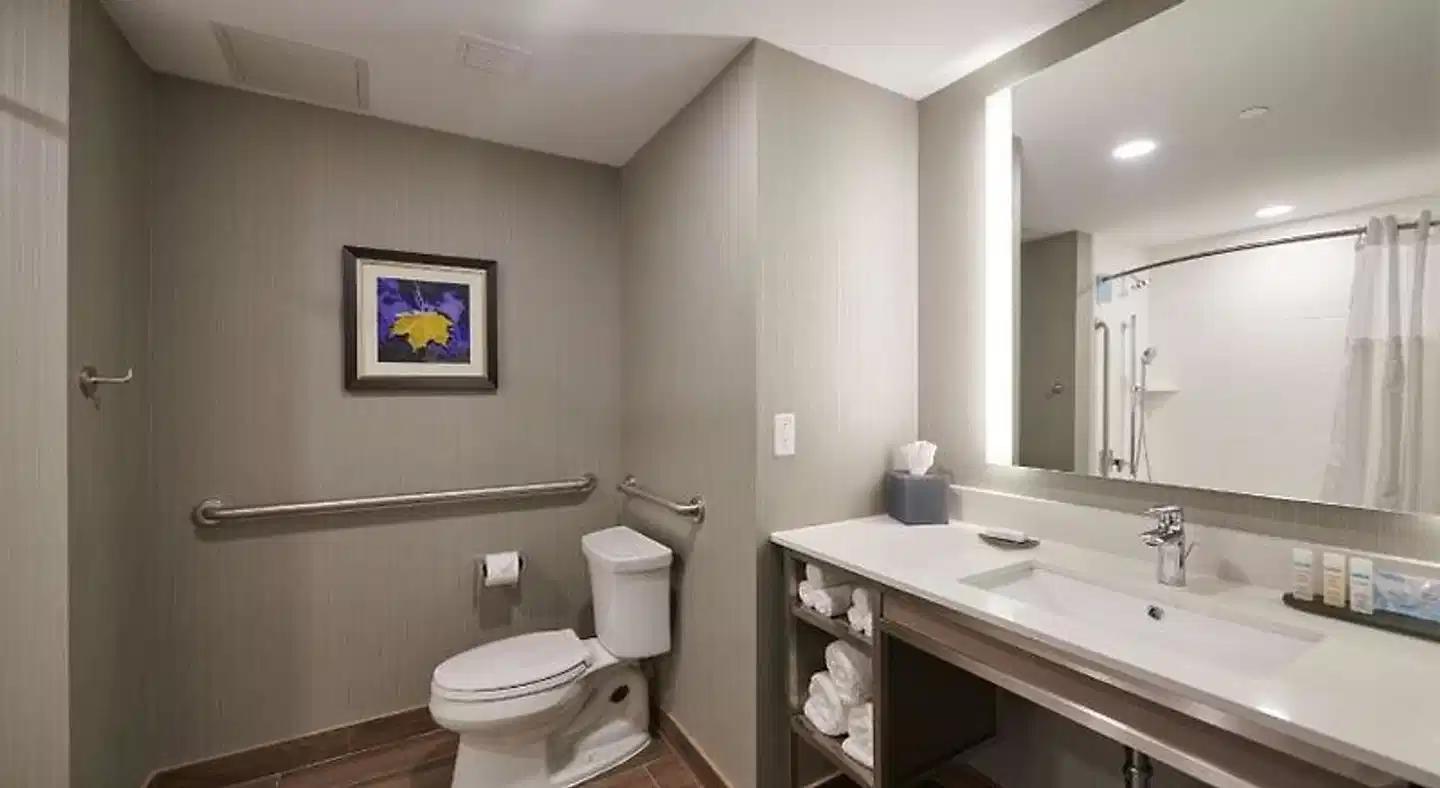 Hilton Garden Inn St. John's Newfoundland Badezimmer