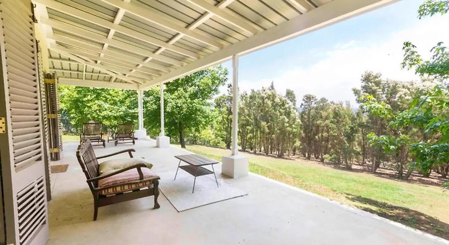 Arum Hill Lodge Terrasse