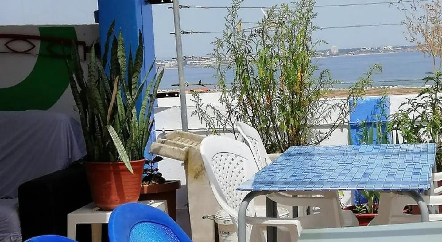 Lagos Central Hostel Terrasse