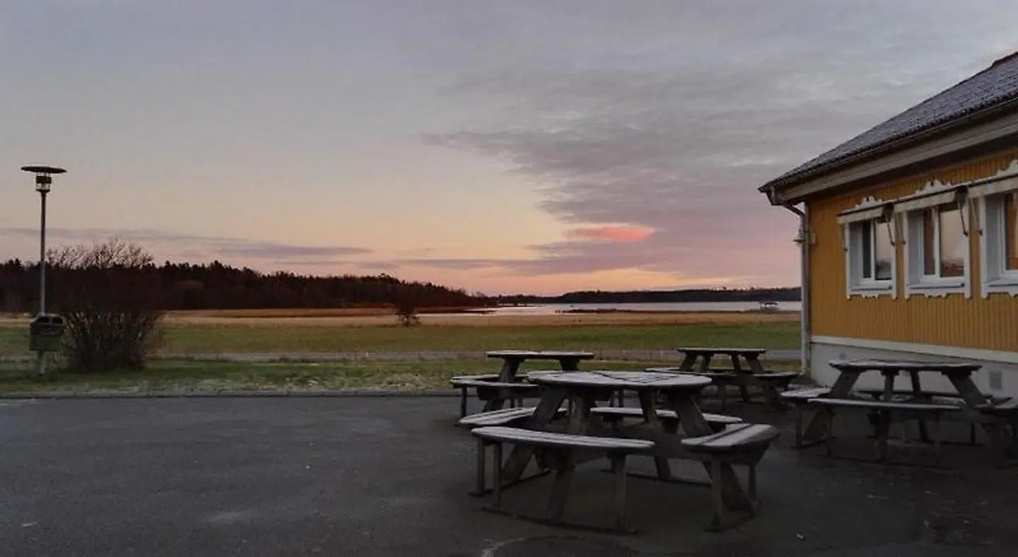 Håknäs Vandrarhem Terrasse