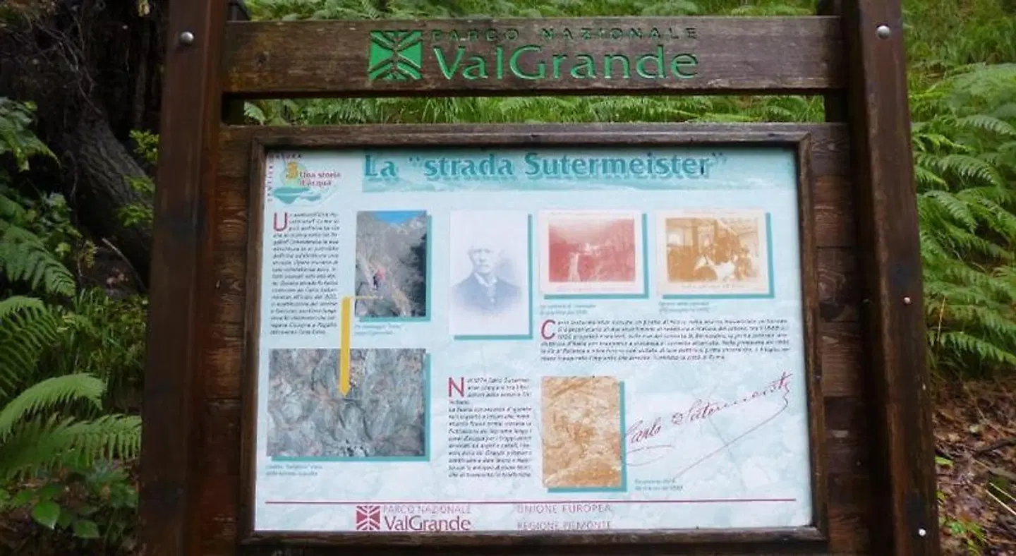 Ostello Val Grande Landkarte