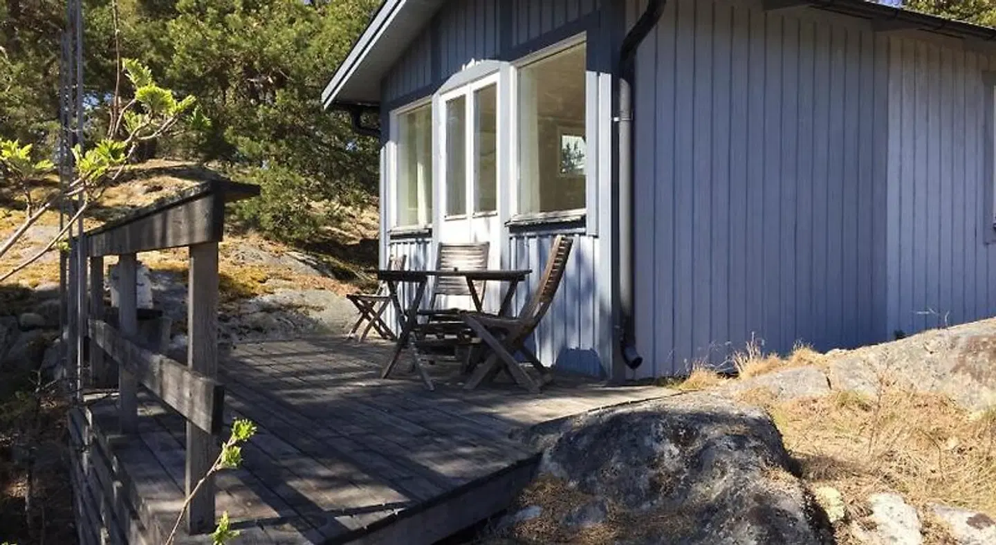 Idöborgs Stuguthyrning Terrasse