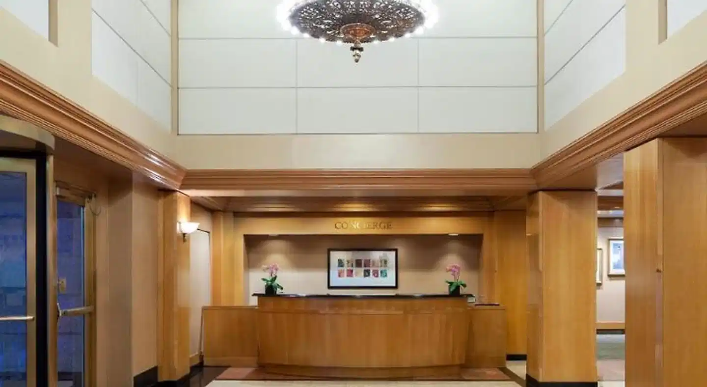 The Manhattan Club Lobby