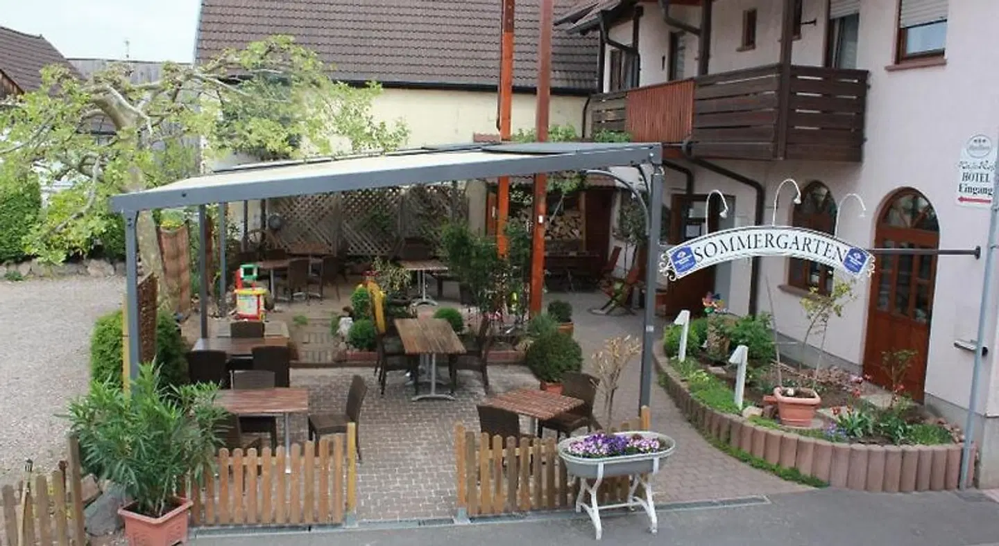 Gasthof Weißes Roß Terrasse