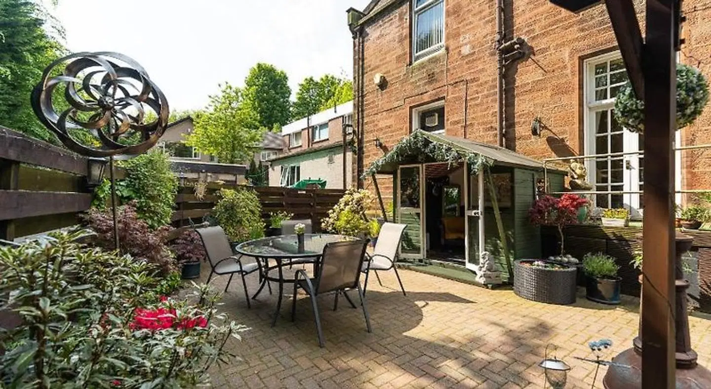 Huntingdon House Terrasse