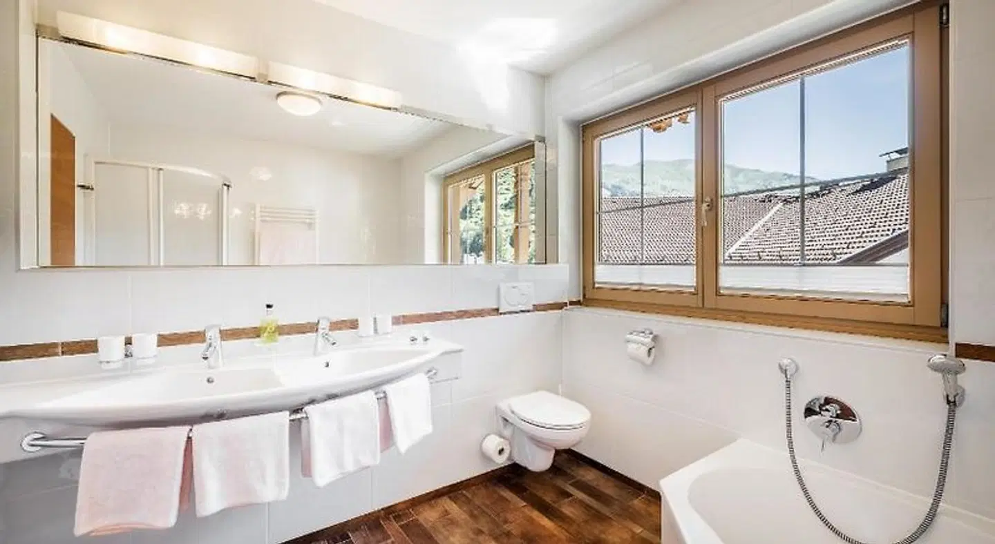 Ferienvilla Bergfried Badezimmer
