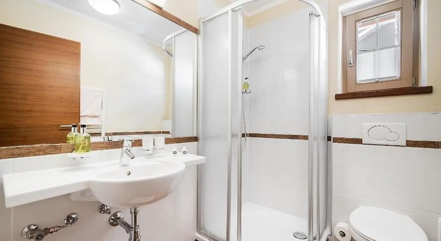 Ferienvilla Bergfried Badezimmer