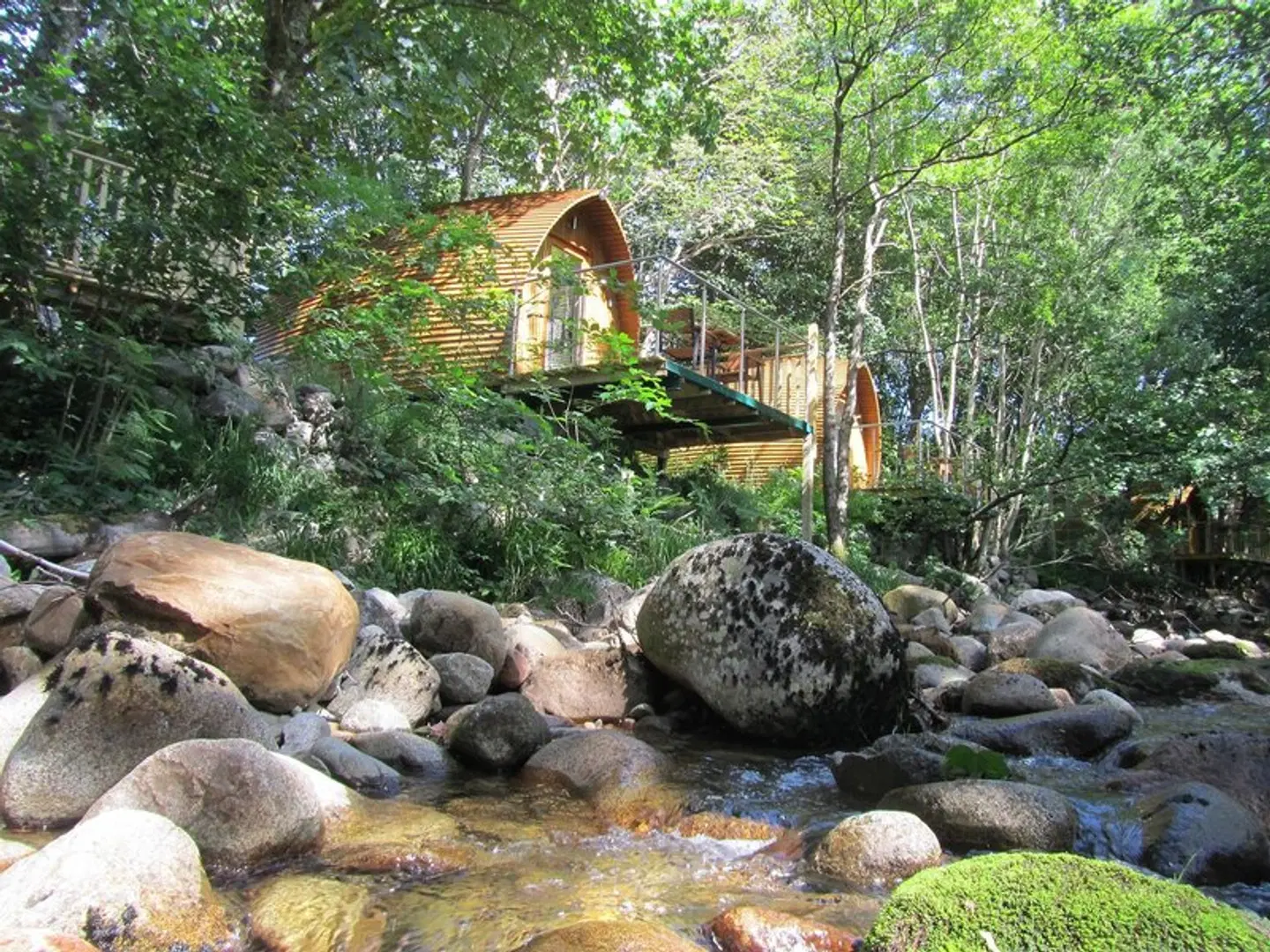 RiverBeds Luxury Wee Lodges Tiere