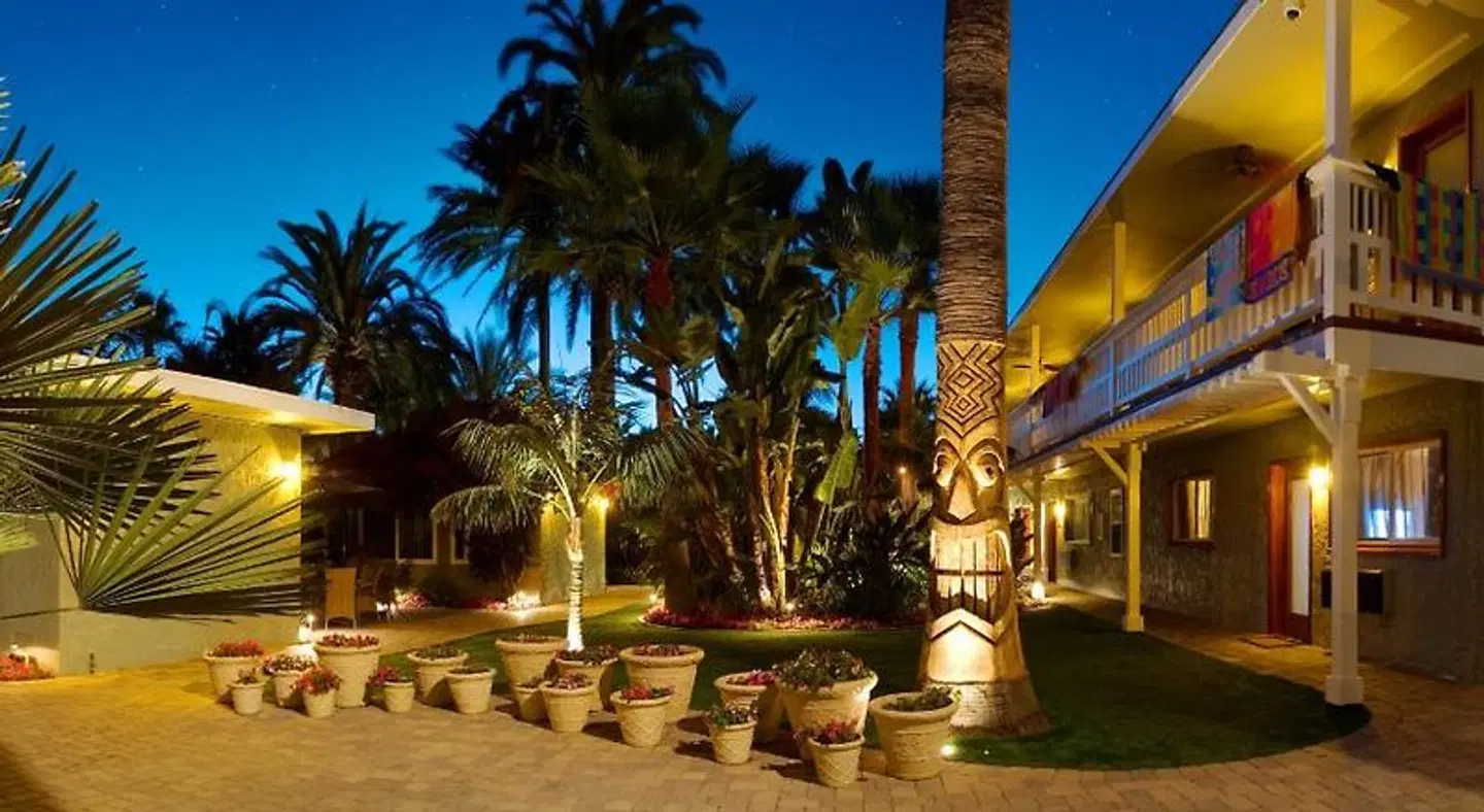Ocean Palms Beach Resort Terrasse