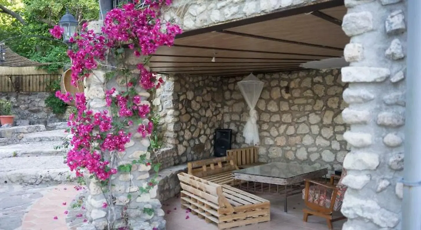 Hostal Caseria San Jose de Hutar Terrasse