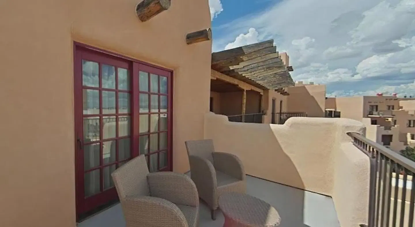 Hilton Santa Fe Buffalo Thunder Terrasse