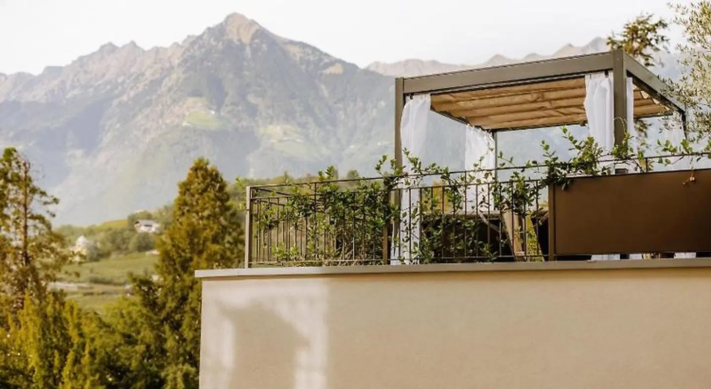 Hotel Kolping Meran Terrasse