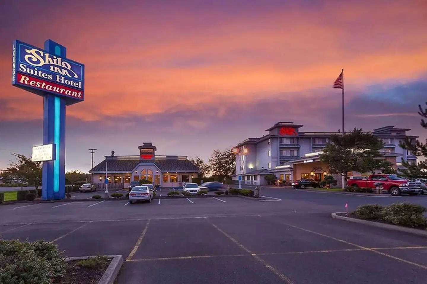 Shilo Inn Suites Warrenton Terrasse
