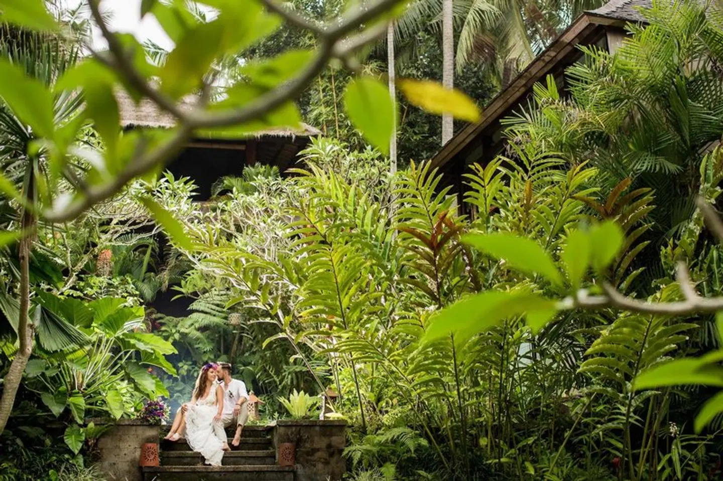 Villa Beji Indah Garten