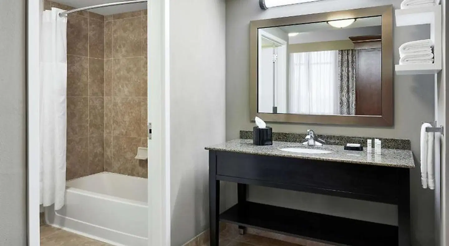 Hampton Inn & Suites Chicago/Mt. Prospect Badezimmer
