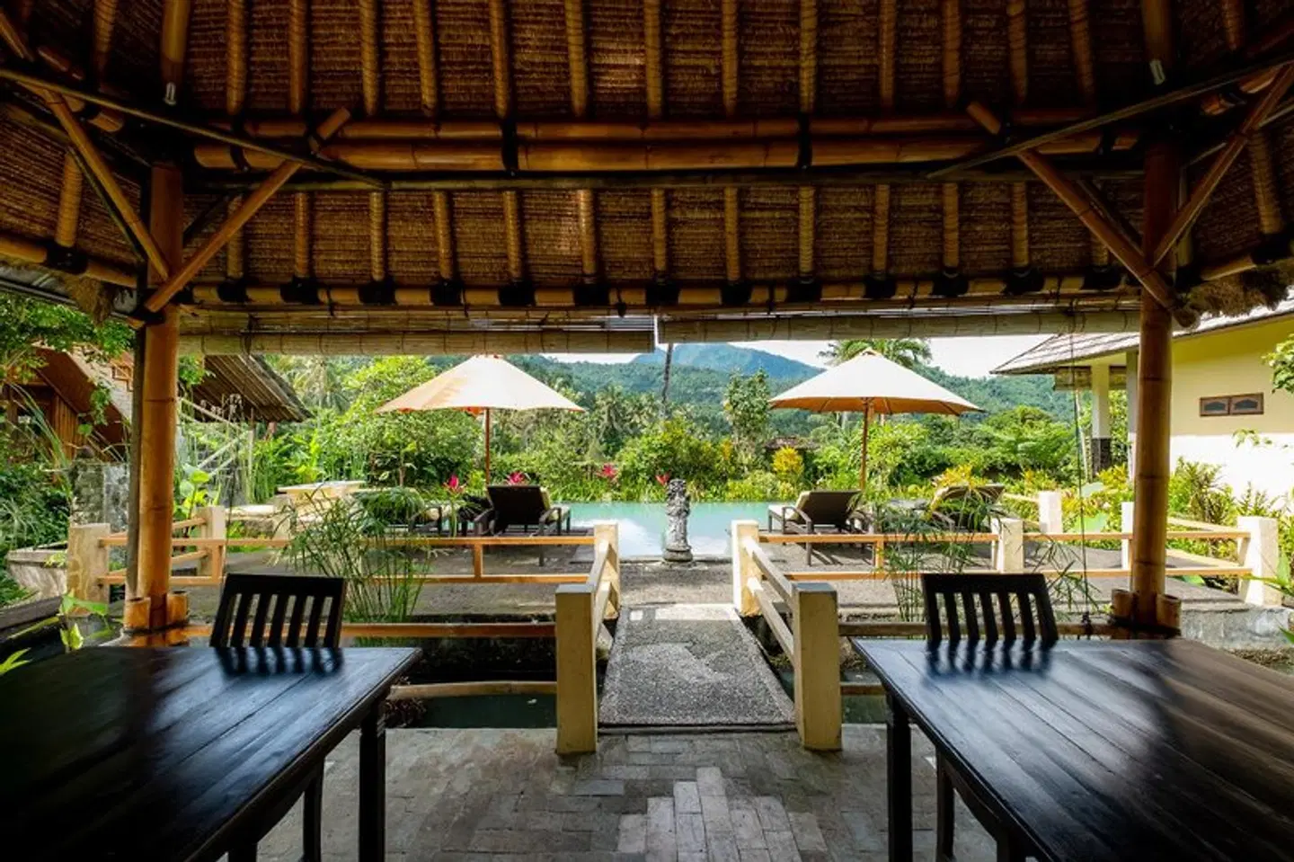 Villa Manuk Terrasse