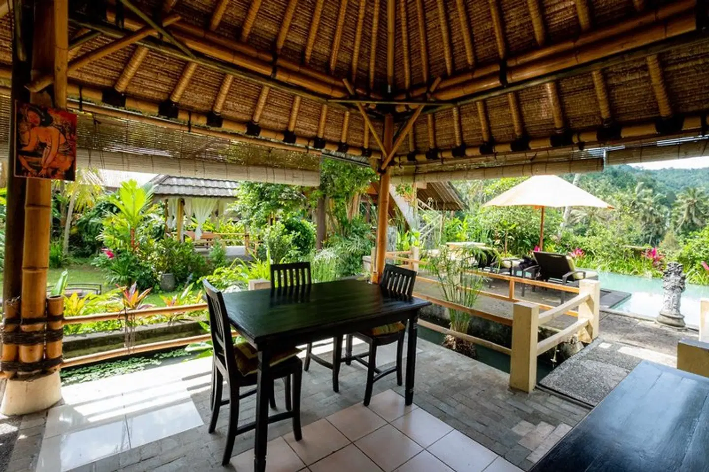 Villa Manuk Terrasse