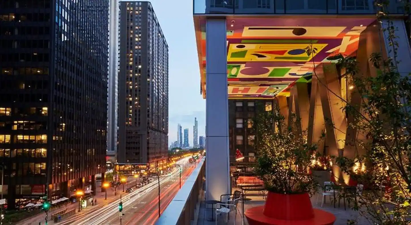 citizenM Chicago Downtown Terrasse