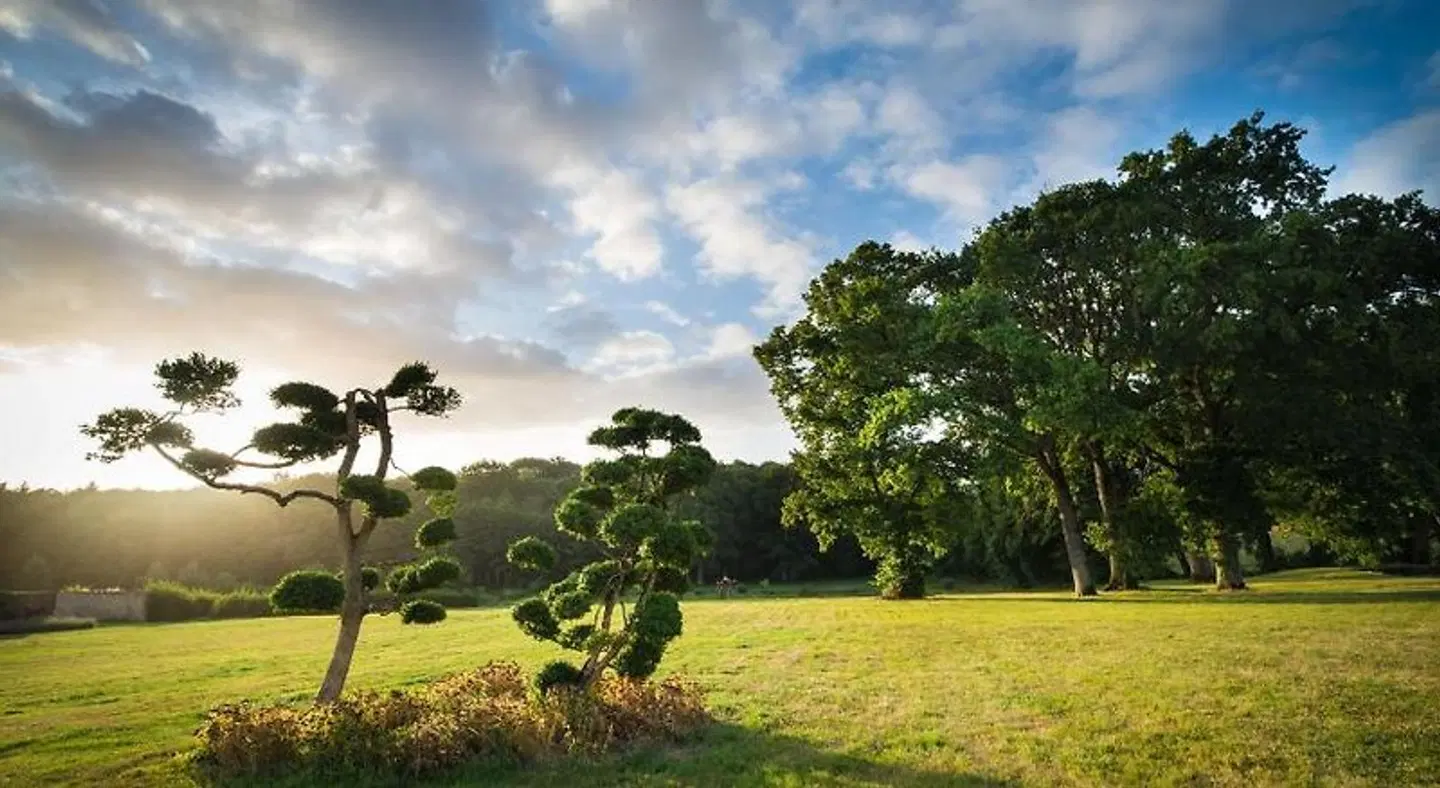 Domaine de La Groirie Garten