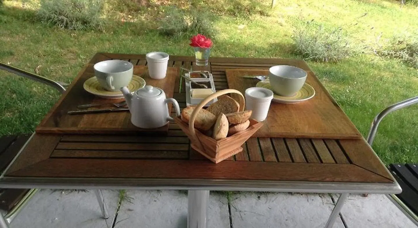 La Pierre Blanche Terrasse
