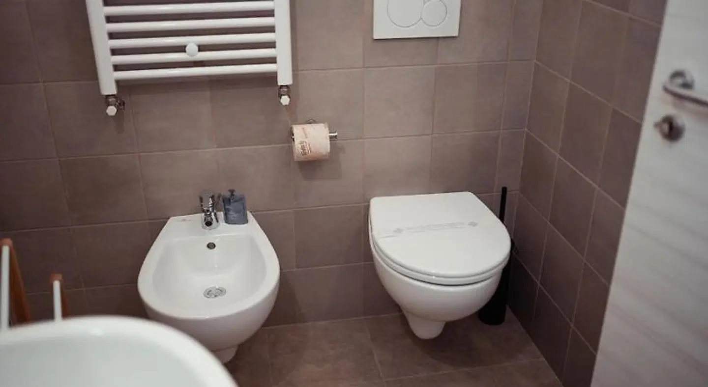 Villino Tortorelli con parcheggio Badezimmer