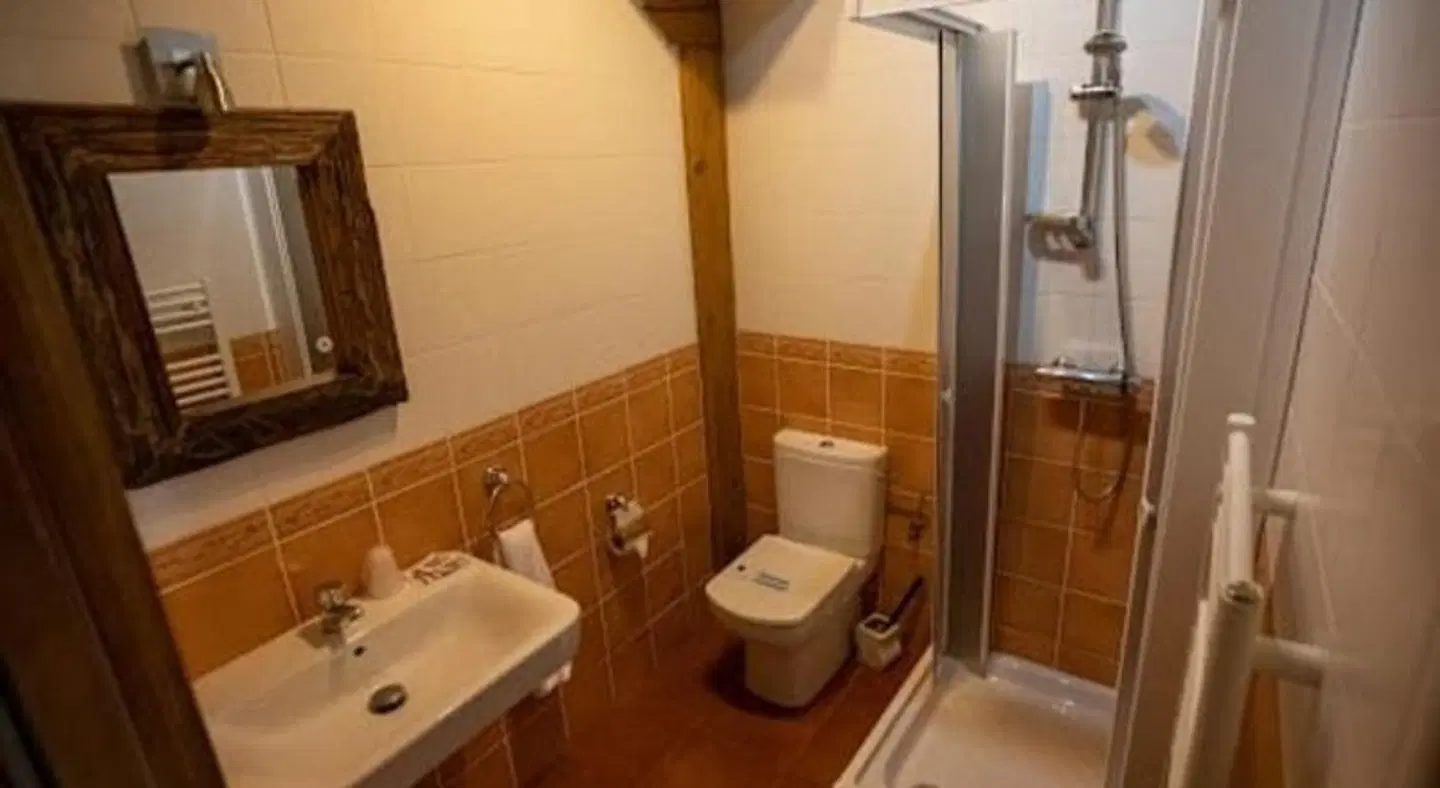 Casa Rural Poza de la Torca Badezimmer