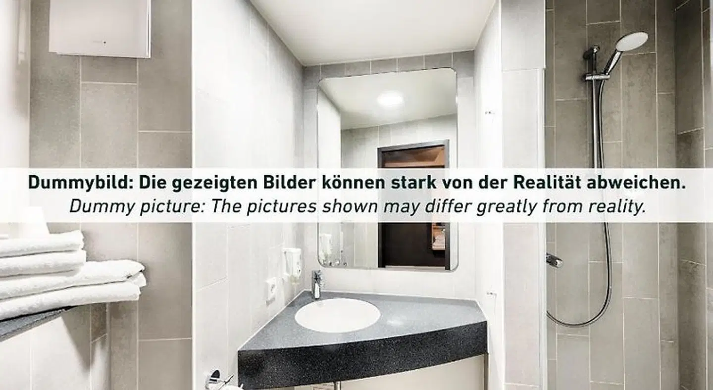 B&B HOTEL Bochum-Hbf Badezimmer