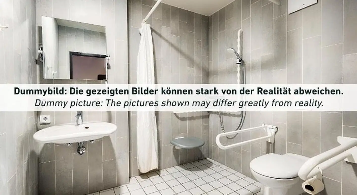 B&B HOTEL Bochum-Hbf Badezimmer