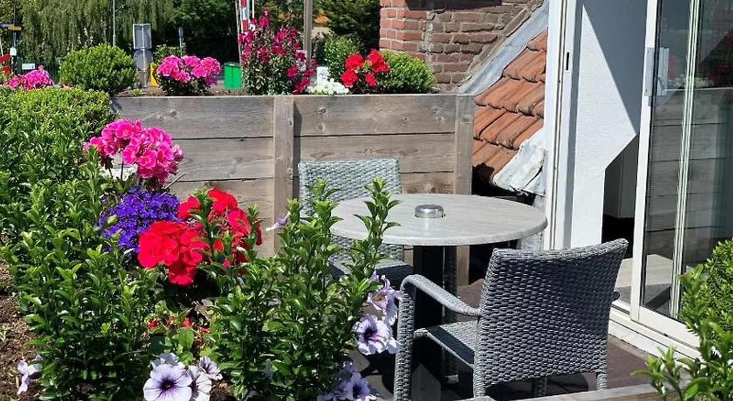Slapen bij de Buurvrouw Terrasse