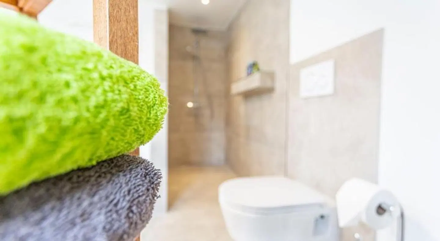 Talblick Badezimmer