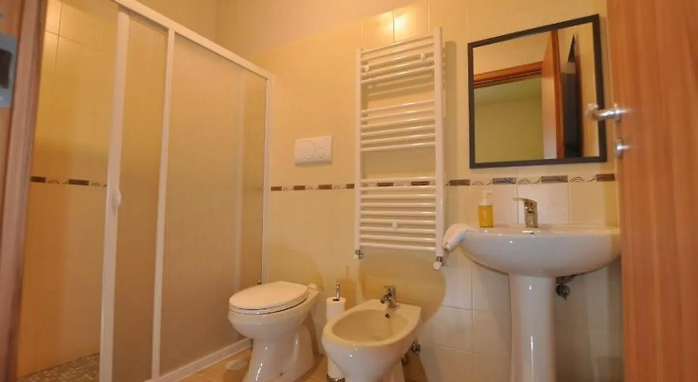 B&B La Vecchia 500 Badezimmer
