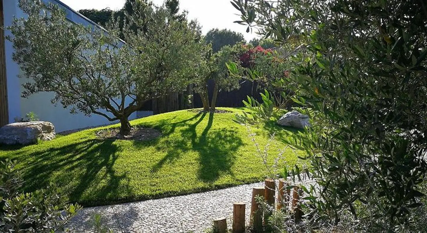 Le Pré Gourmand Garten