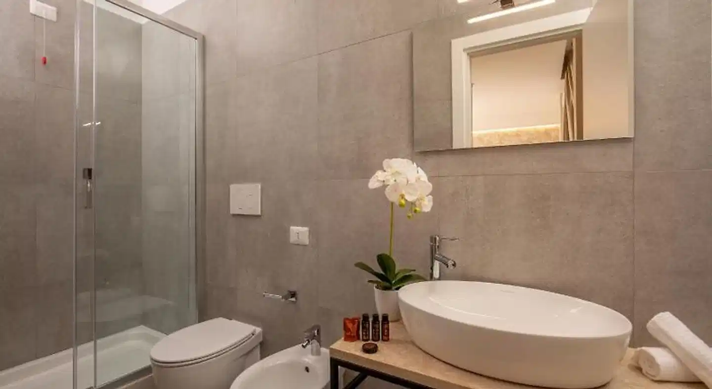 Sophie Terrace Hotel Badezimmer