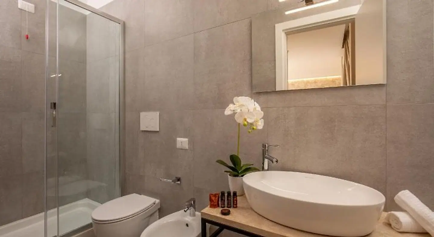 Sophie Terrace Hotel Badezimmer