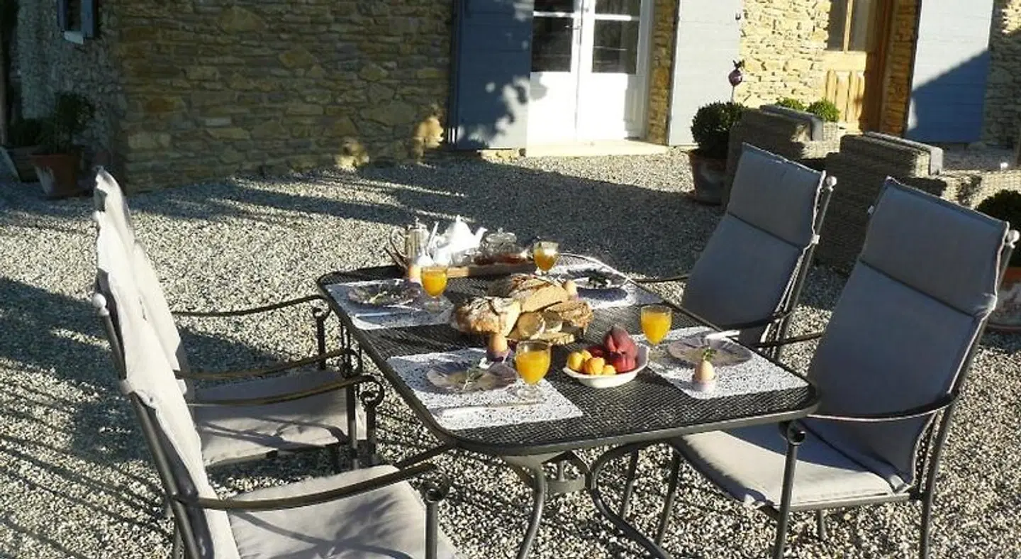 Mas du Vieux Tilleul Terrasse