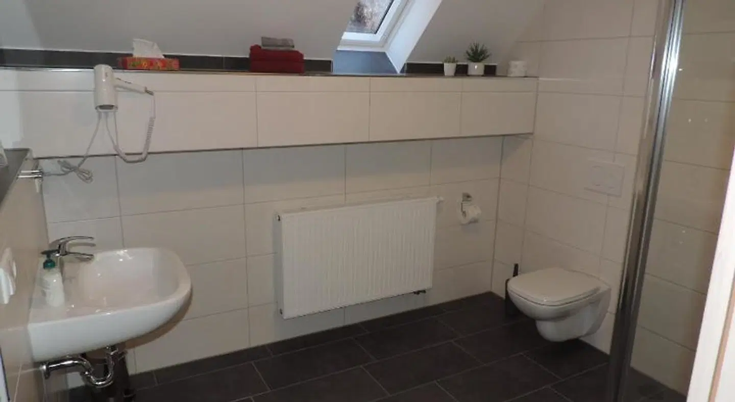 Pension am Kirchberg Badezimmer