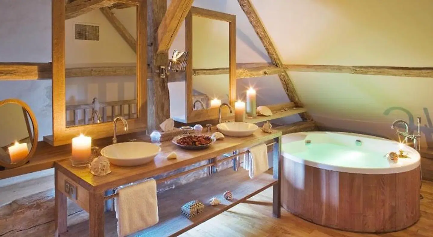 Château du Rivau Badezimmer