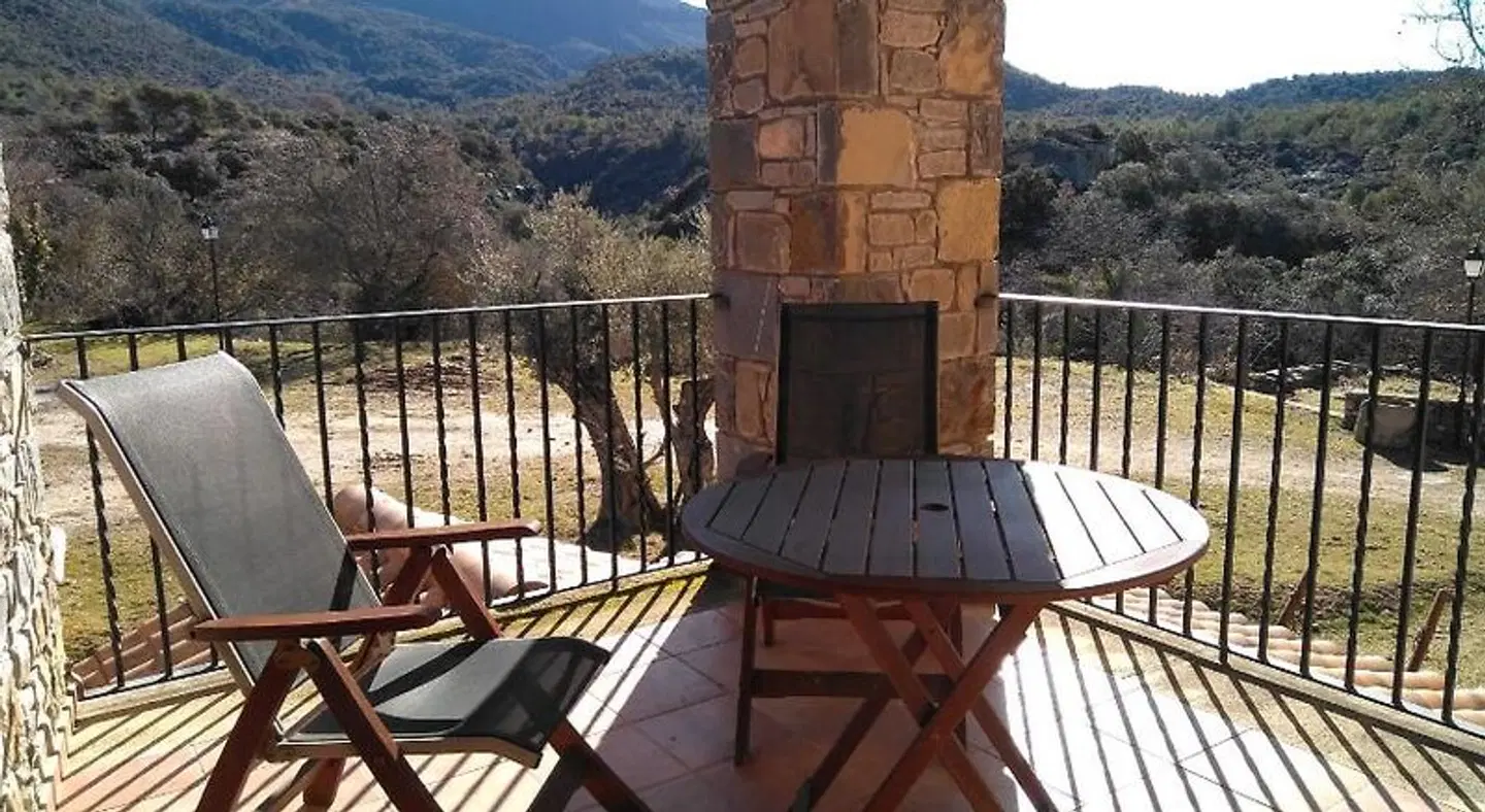 Albergue Casa Salinas Terrasse