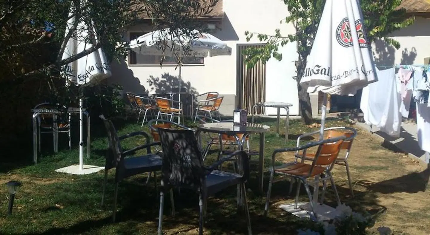 Albergue Vive tu Camino Terrasse