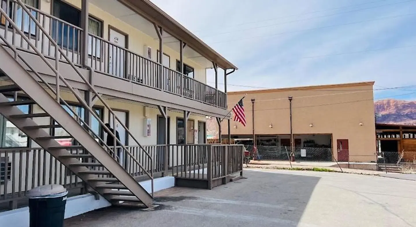 The Virginian Motel Terrasse