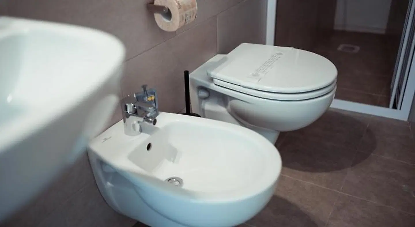 Villino Tortorelli con parcheggio Badezimmer
