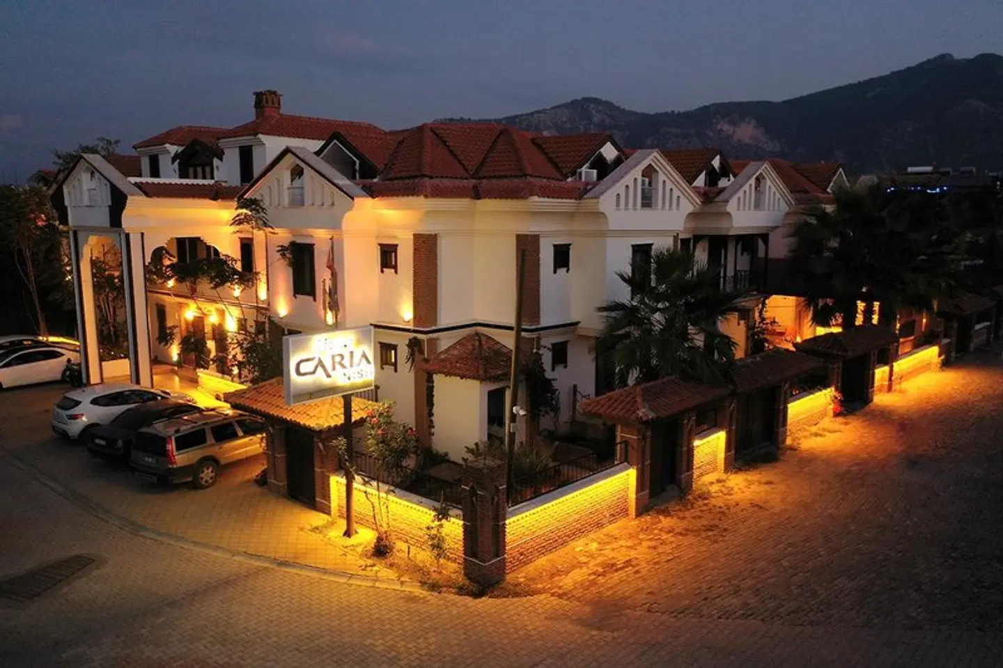 Nish Caria Boutique Hotel Terrasse