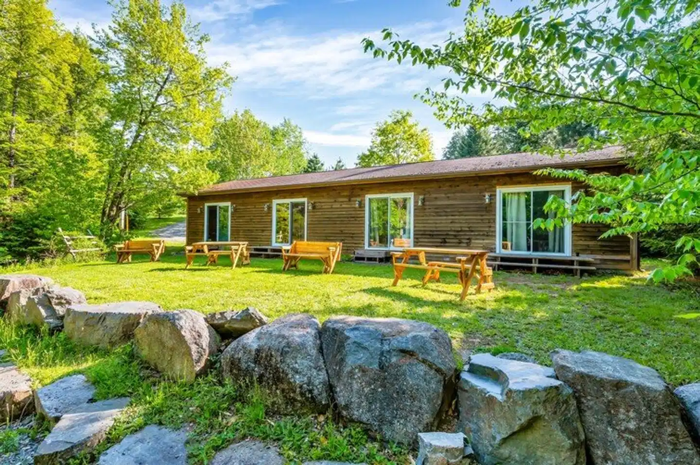 Mersey River Chalets & Nature Retreat Garten